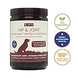 I Ruff You Hip & Joint Glucosamine for Dogs - All Natural Dailies Joint Supplement for Dogs With Chondroitin, MSM, and Organic Turmeric - Daily Dog Chewables Promote Healthy Joints- 120 Soft Dog Chews