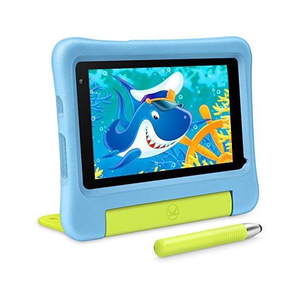 VANKYO-MatrixPad-S7-Kids-Tablet-7-inch-Android-90-Pie-32GB-ROM-2GB-RAM-COPPA-Certified-KIDOZ-Google-Play-Pre-Installed-with-Kid-Proof-Case-Wi-Fi-Eye-Health-Mode-Blue-Blue VANKYO MatrixPad S7 Kids Tablet 7 inch, Android 9.0 Pie, 32GB ROM, 2GB RAM, COPPA Certified KIDOZ& Google Play Pre…