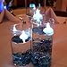 Novelty Place [Float on Water] Flameless Tealights, Battery Operated Floating LED Tea Lights Candles - Elegant White for Wedding, Centerpiece & Spa (Pack of 24)