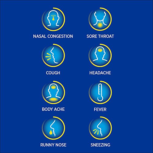 Theraflu PowerPods Nighttime Severe Cold Medicine, Honey Lemon with Chamomile & White Tea Flavors, 8 count