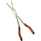 Triplett TT-260 CrossJaw 13-inch Extended Reach Needle Nose Pliers