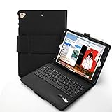 Vivefox iPad 9.7 Keyboard Case 2017 iPad - 2017 iPad Folio Stand Cover, Detachable Bluetooth Keyboard Case for Apple iPad Pro 9.7/iPad 9.7/iPad Air 1 2, Auto Sleep/Wake (Black)