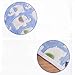 Loves Warm Pet Dog and Cat Blanket - Soft Fleece Pet Blanket for Couch, Bed, and Cars - Doggy Warm Bed Mat Elephant Print Blanket (S:4060cm/15.723.6in, Blue)