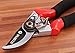 Premium Bypass Pruning Shears - High Carbon Steel Blade - Safety Metal Lock - Aluminum Handles - by Utopia Home