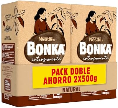 Café Molido Natural 2 x 500 g Pack Ahorro