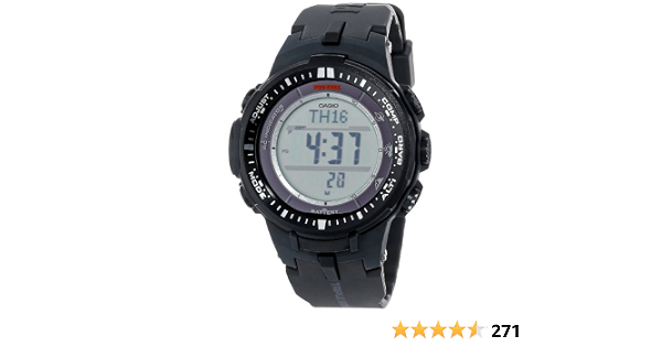 Casio Men's PRW-3000-1CR Protrek Triple Sensor Multi-Function Watch :  Amazon.com.au: Clothing, Shoes \u0026 Accessories