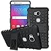 Sophmy Honor 5X Case, Sophmy Hybrid Dual Layer Armor Protective Case Cover with Kickstand for Huawei Honor 5X [Shockproof Case] - Black