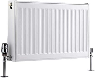 Milano Compact White Type 22 Horizontal Double Panel Convector Radiator 400x600