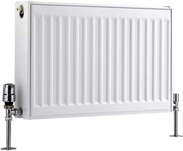 Milano Compact White Type 22 Horizontal Double Panel Convector Radiator 400x600