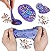 Joyin 12 Pcs Prefilled Easter Eggs with Galaxy Slime, Colorful Putty with Assorted Accessories, Stress Relief Sludge Toys for Kids Easter Eggs Hunt, Basket Stuffers Filler and Party Favors