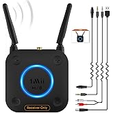 [Upgraded] 1Mii B06Pro Long Range Bluetooth Receiver, HiFi Wireless Audio Adapter, Bluetooth 5.3 Receiver with 3D Surround aptX HD Low Latency Optical RCA AUX 3.5mm Coaxial for Home Stereo System