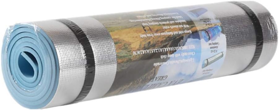 SAOH Yoga Mat - Sustainable Yoga Mat for A Secure Grip to Help Hold Your Pose Aluminum Film Moisture-Proof Yoga Mat Workout Exercise Gym Fitness Pilates Pad