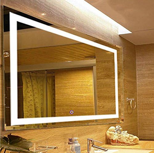 OPENING NIGHT - Large Rectangular Wall Mounted Vanity Mirror With LED Lighting