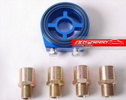 Oil Sandwich Plate Adapter Öltemparaturanzeige Oil Pressure Gauge for Temp sensor and display for all vehicles