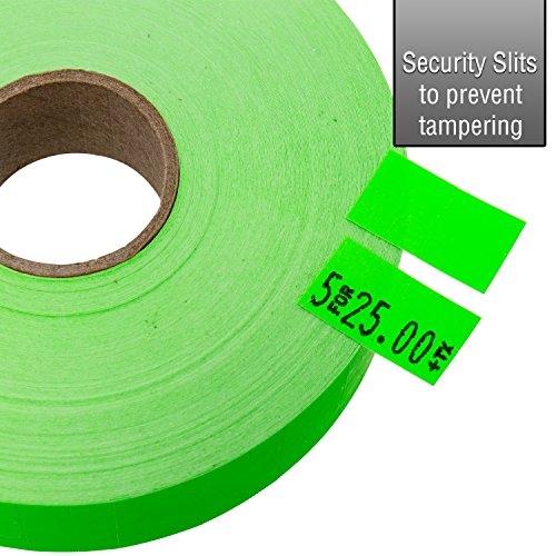 image for Perco Flou. Green Pricing Labels for Monarch 1131 Price Gun – Buy 3 