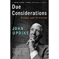 Due Considerations: Essays and Criticism book cover