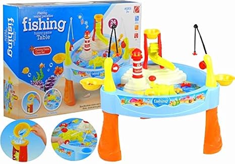Ayaan Toys Fishing Game -Blue, 43X930Cm