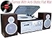 Boytone BT-28SPS, Bluetooth Classic Style Record Player Turntable with AM/FM Radio, Cassette Player, CD Player, 2 Separate Stereo Speakers, Record Vinyl, Radio, Cassette to MP3, SD Slot, USB, AUXthumb 1