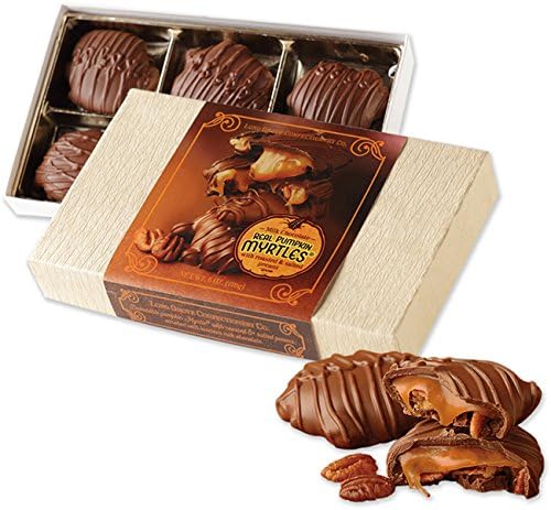 Long Grove Pumpkin Caramel Pecan Milk Chocolate Myrtles Gift Box