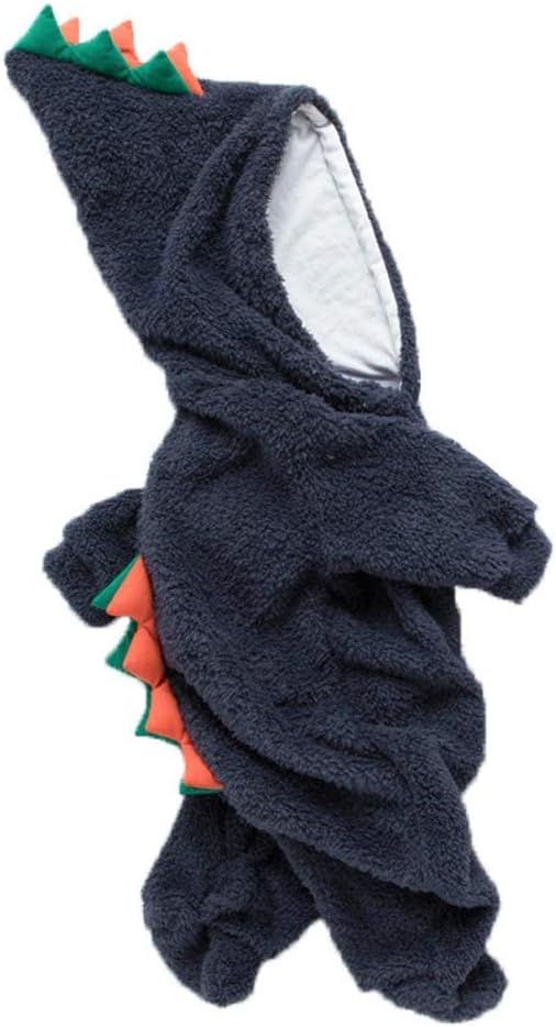 Newborn Baby Boy Girl Clothes Cute Dinosaur Hooded Romper Jumpsuit One Piece Spring Bodysuit Outfits