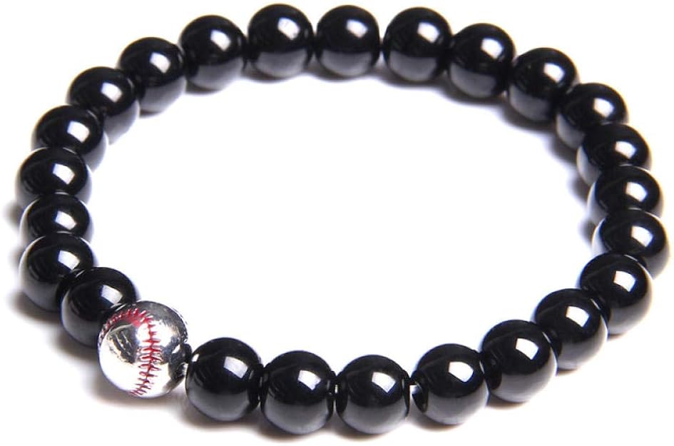 Bracelet Men'S Sport Bracelet Men Basketball Baseball Softball Natural