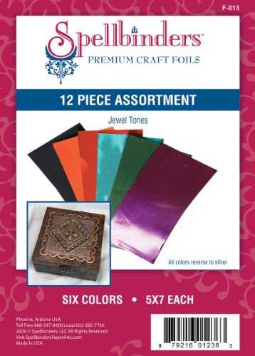 Spellbinders Jewel Tones Craft Foil