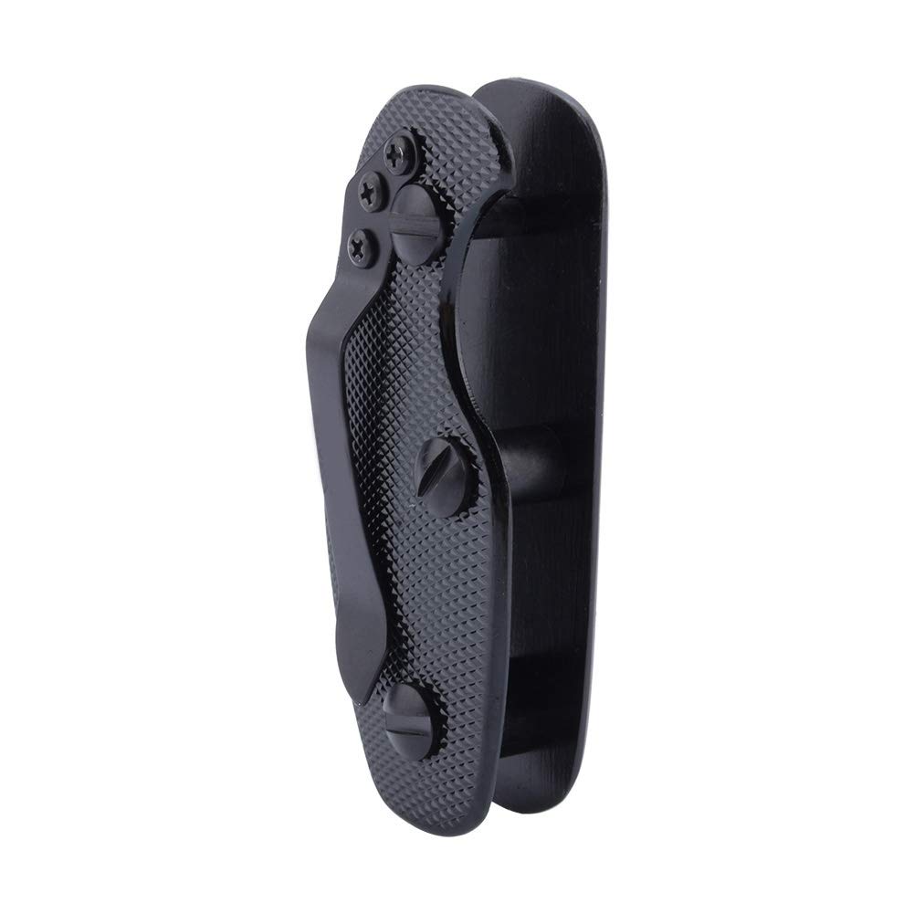 Three Section Key Holder Aluminum Alloy Key Organizer Clip Gear Pocket Tool Keyring Keychain EDC for Keys Outdoor Camping Hiking