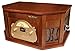 Boytone BT-25MB 8-in-1 Natural Wood Classic Turntable Stereo System with Bluetooth Connection, Vinyl Record Player, AM/FM, CD, Cassette, USB, SD Slot. 2 Built-in Speakers, Remote Control, MP3 Playerthumb 3