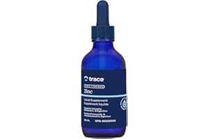 Trace Minerals Research Ion-zinc, 60ml From Inland Seawater | Low Sodium, 120-Servings, Ionic Zinc Supplement - Vegan and Glu