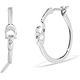 COACH Women's Signature Hoop Earrings