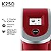 Keurig K250 Coffee Maker, Single Serve K-Cup Pod Coffee Brewer, With Strength Control, Imperial Red