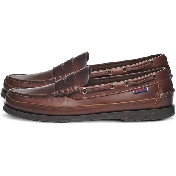 Amazon.com | Sebago Men's Dolphin Waxed Shoe – Handsewn
