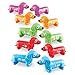 Learning Resources Snap-N-Learn Rhyming Pups Toy, Fine Motor Toys, Develops Color Recognition Skills, 20 Pieces, Ages 3+