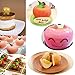 SAKOLLA Apple Shape Silicone Mousse Cake Mold, Chocolate Desserts Molds,French Dessert Pastry Baking Bakeware