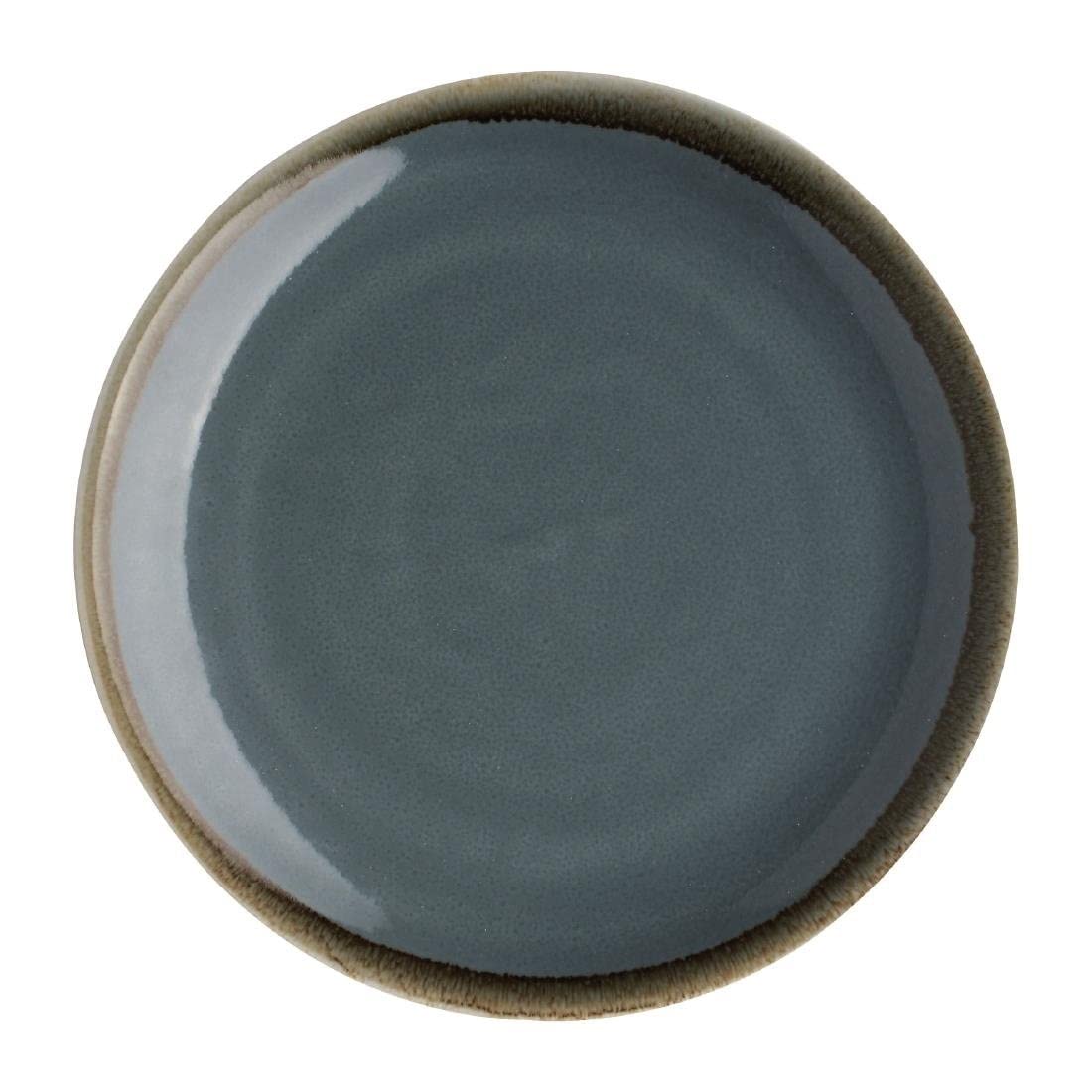 Olympia Kiln Round Coupe Plate in Ocean - Porcelain - 230(пїЅ) mm