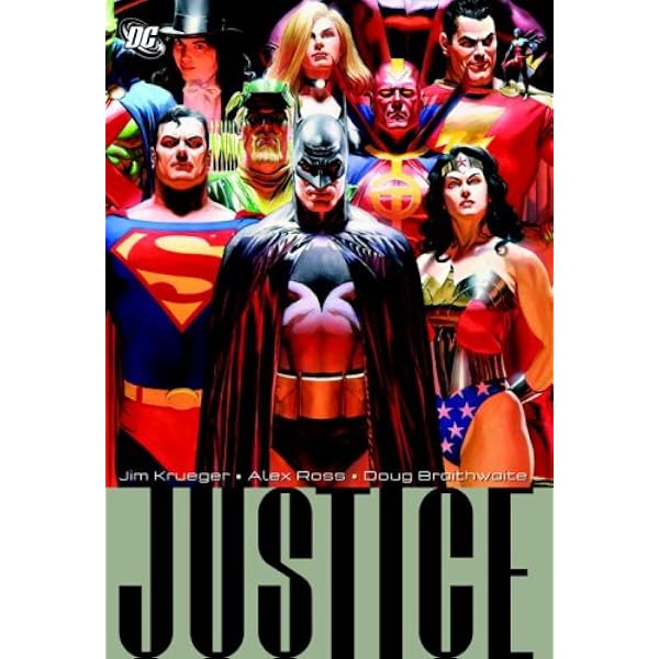 Amazon.com: Justice, Vol. 2: 9781401212070: Jim Krueger, Alex Ross