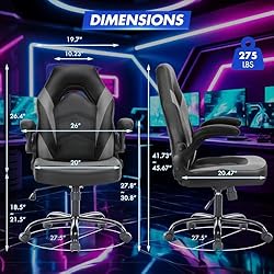 Sweetcrispy Computer Video Game Desk Chair