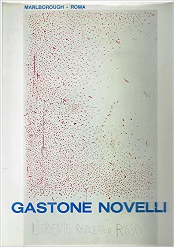Gastone Novelli Exhibition Catalogue Gastone Novelli