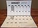 Jumbo Large Print 2018 Wall Calendar 13-Months, 17
