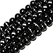 SHG Store 6mm Round Black Cat Eye Beads Strand 15 Inch Jewelry Handmade DIY Beads