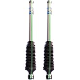 Bilstein 5100 Series Pair of Rear Monotube Shocks fits 2009 2013 F150 with 0-1" Rear Lift | Includes TrendsAuto Decal | 33-187501