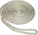 SeaSense Double Braid Nylon Dockline, 5/8-Inch X 25-Foot, Gold/White (50013070)
