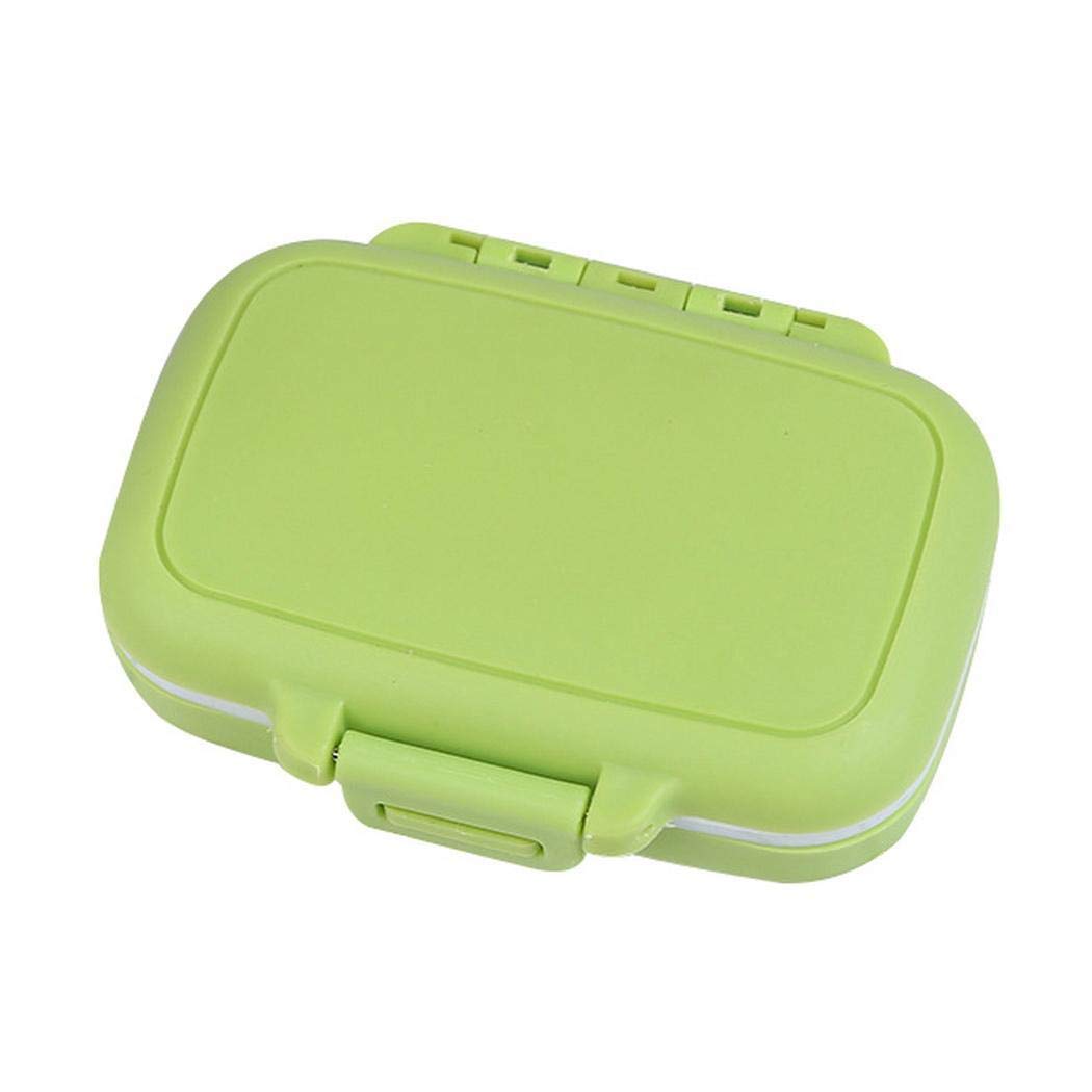 Zuionk 3 Fach Pillenetui Aufbewahrungs Box Reisemobil Medizinteile Organizer Tablettenteiler