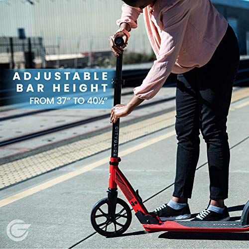CITYGLIDE C200 Scooter for Adults Foldable, Lightweight, Adjustable