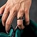 ThunderFit Silicone Wedding Rings for Men, Rubber Engagement Bands 8.7mm Wide 2.5mm Thick - 1/2/3/4/5/6/7/12/16 Variety Multipack (Pack I - Size 8.5-9 (18.9mm))