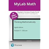 Thinking Mathematically -- MyLab Math with Pearson eText Access Code