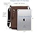 Ranboo Cross-body Bag Shoulder Bags Messenger Bag Mens Satchel for Travel Brown