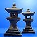 2pcs Japanese garden Decoration 4.8x 4.8x10cm Aquarium Ornament Decor fish tank