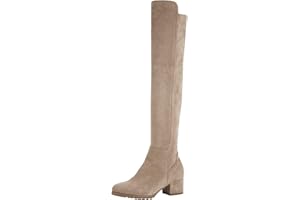 Shoe'N Tale Chunky Block Low Heel for Women Comfortable Over The Knee Thigh High Boots