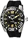 Invicta Men's 'Aviator' Automatic Stainless Steel and Silicone Casual Watch, Color:Black (Model: 23529)